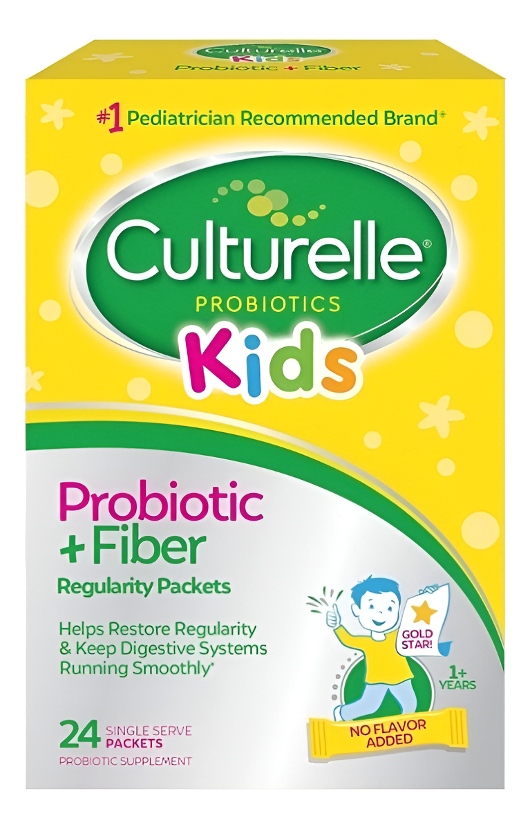 Culturelle Kids Probiotic + Fiber 24 Paquetes