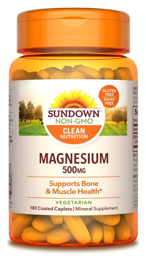 Magnesio 500 Mg Sundown 180 Cáp