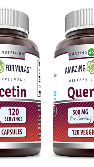 Quercetina 500mg 60caps Pack 2