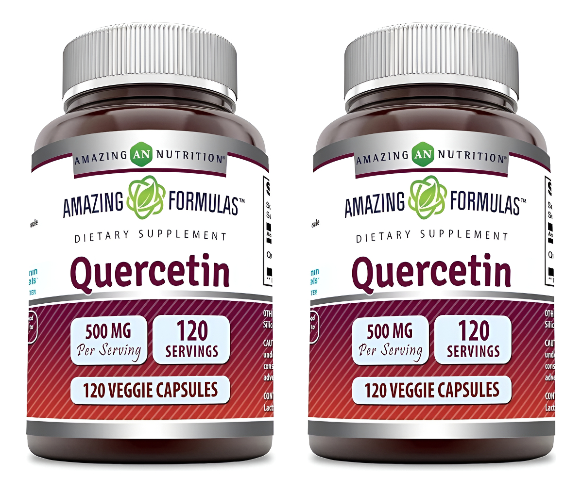 Quercetina 500mg 60caps Pack 2