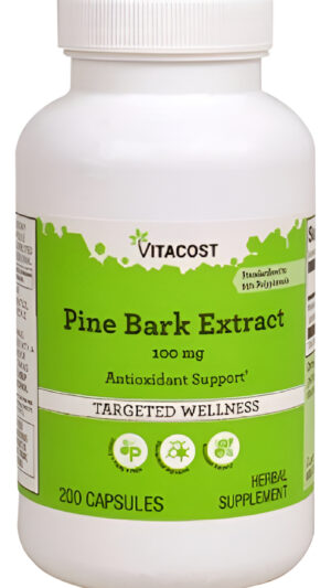 Pine Bark Extract Corteza De Pino, 100 Mg 200 Capsulas