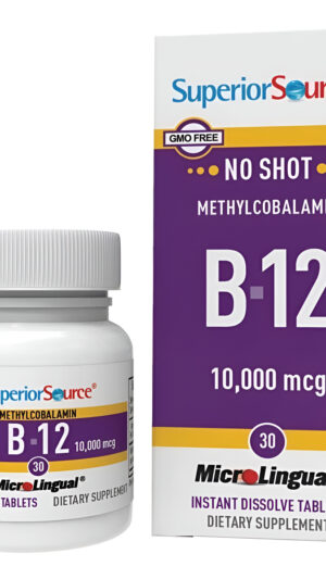 Vitamina B12 30tab Superior Sou