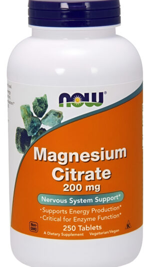 Now Foods Magnesium Citrate 200mg
