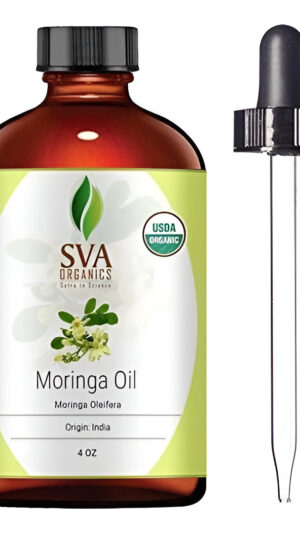 Aceite De Moringa 4 Oz Organico 100% Puro  De Grado Terapeut