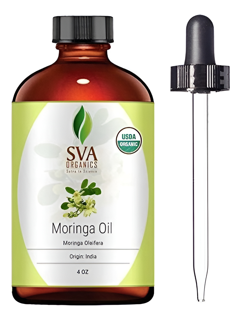 Aceite De Moringa 4 Oz Organico 100% Puro De Grado Terapeut