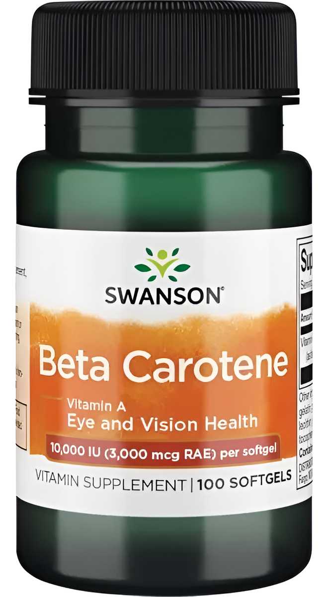 Beta Caroteno 10.000 Iu ( 3.000 Mcg ) 100 Capsulas Blandas