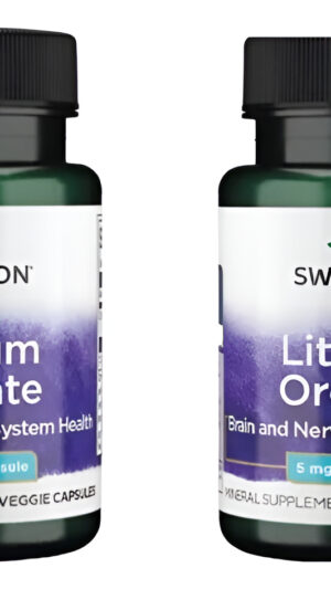 Lithium Orotate 60 Caps 5mg De Swanson