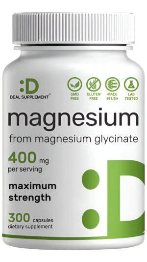 Glicinato De Magnesio 400 Mg