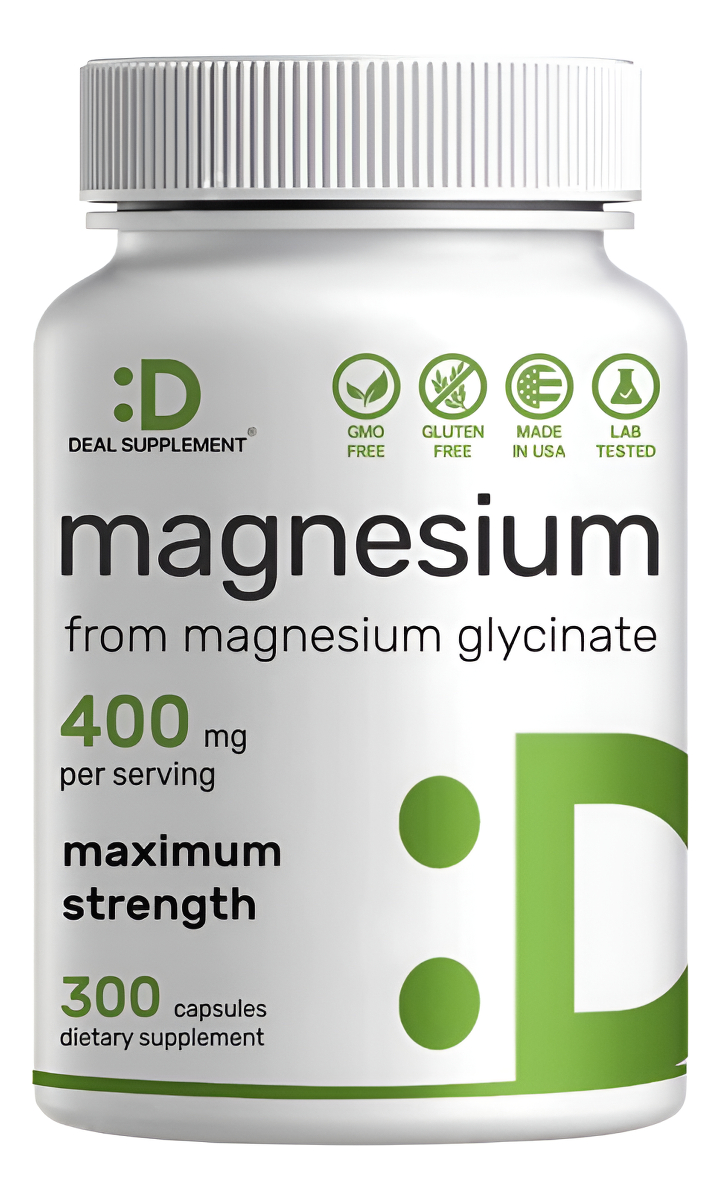 Glicinato De Magnesio 400 Mg
