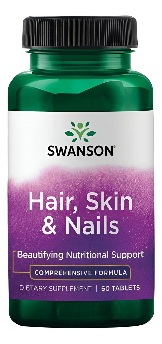 Suplemento, Pelo, Piel, Uñas, 60 Tabletas, Hair Skin & Nails