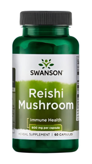 Guaraná + Reishi Mushroom + B12 Swanson Presentación Caps