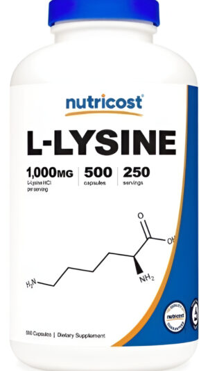 L-lisina 1000 Mg - 500 Uds