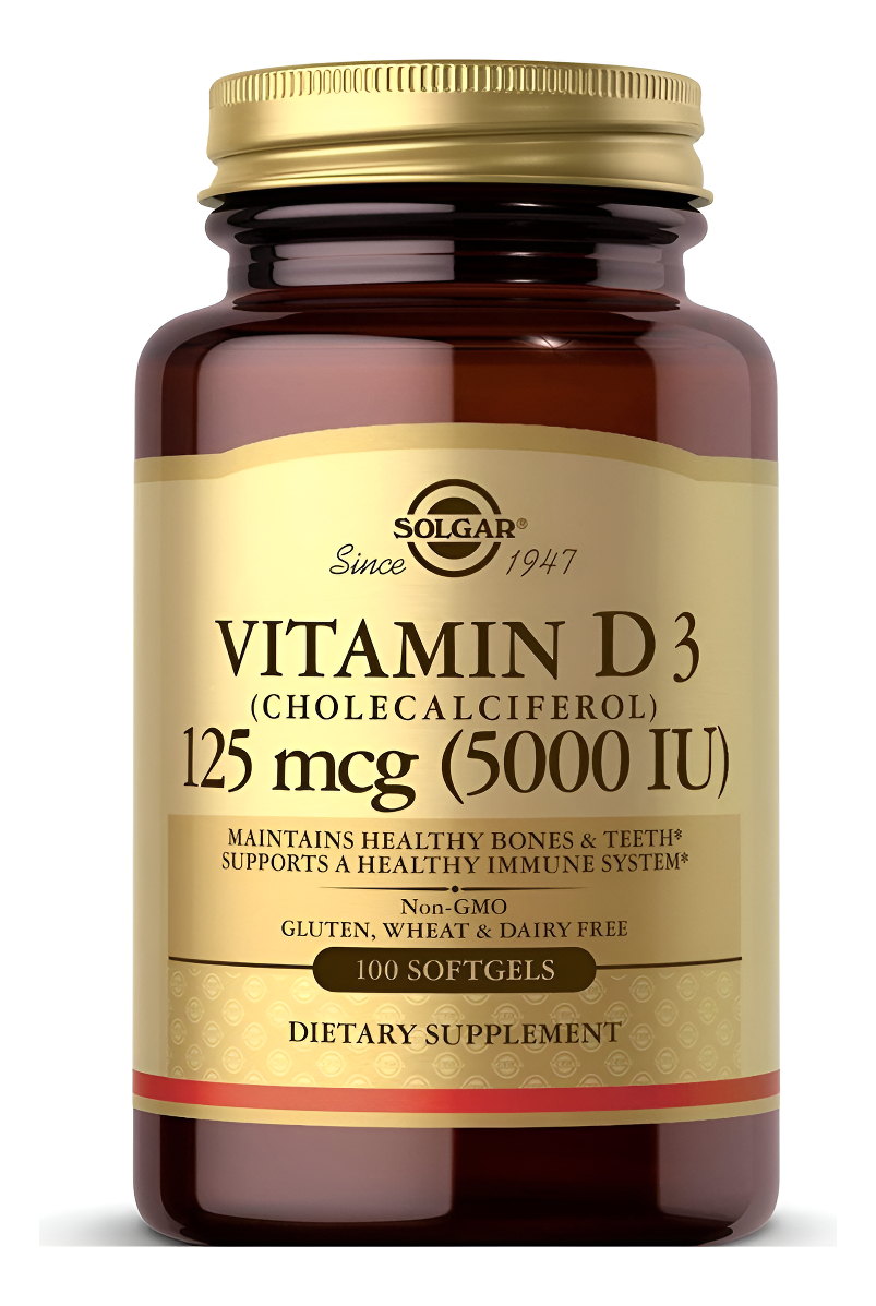 Vitamina D3 5000iu 125mcg Solga
