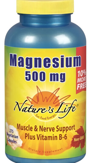 Magnesio 250 Cap Nature's Life