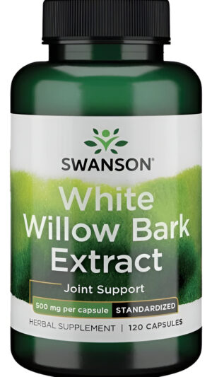 White Willow Bark Extract 120caps 500mg Salud Articulaciones