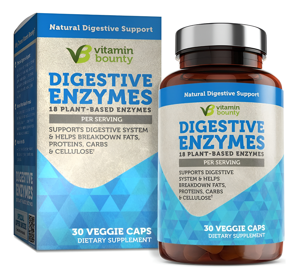 Enzimas Digestivas 30cap Vitami