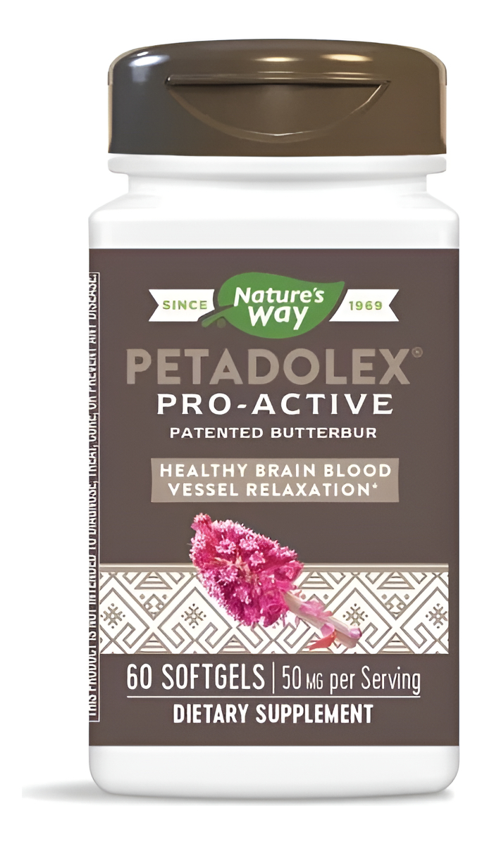 Petadolex Proactive Apoya La Relajación 60 Softgels 50 Mg