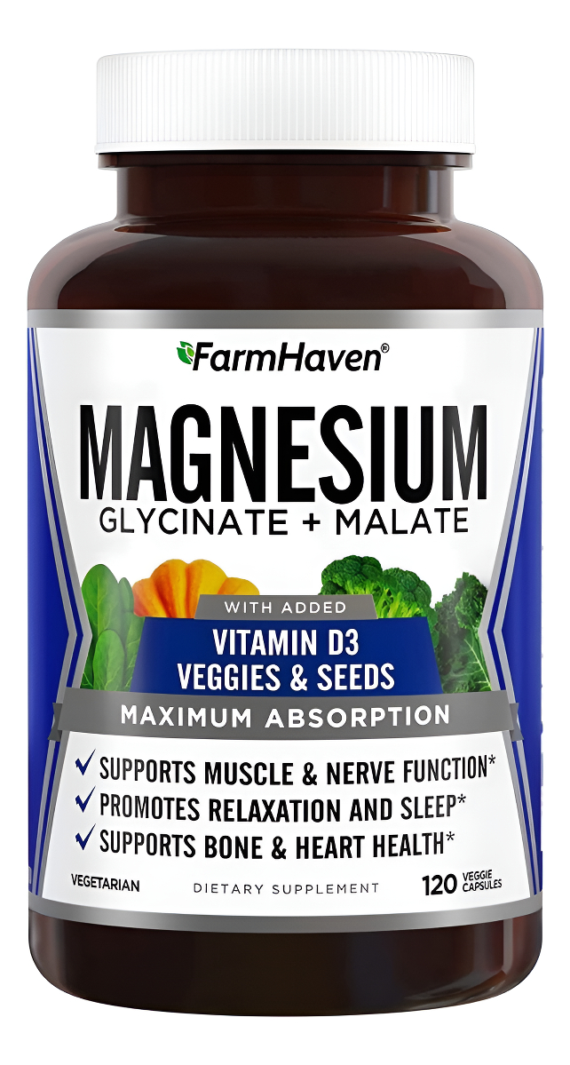 Magnesio 120cap Con Vitamin D3