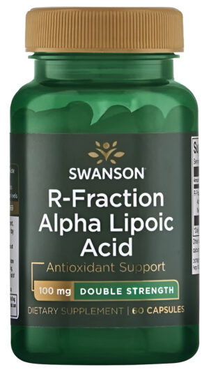 R-fraction Alpha Lipoic Acid  Doble Fuerza 100mg 60caps