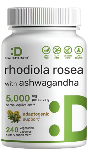 Rhodiola Rosea Con Ashwagandha
