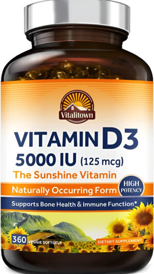Vitamina D3 5000 Iu Vitalitown