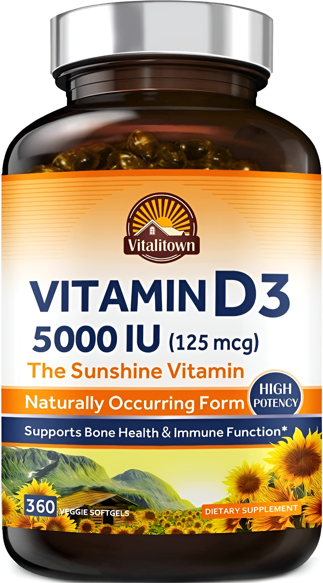 Vitamina D3 5000 Iu Vitalitown