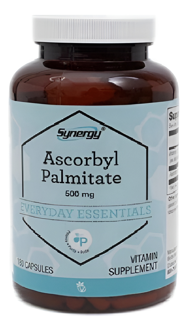 Synergy Ascorbyl Palmitate 500 Mg 180 Cápsulas Como Vit C