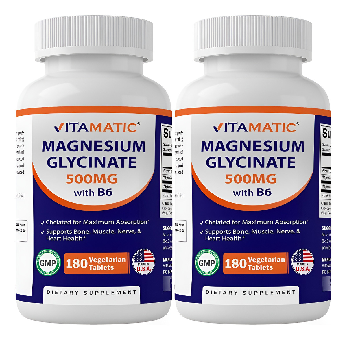 Glicinato Magnesio Con B6 Set 2