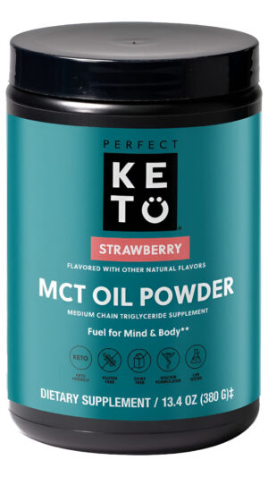Perfect Keto Unflavored Mct Oil Powder - Suplemento De Cetos