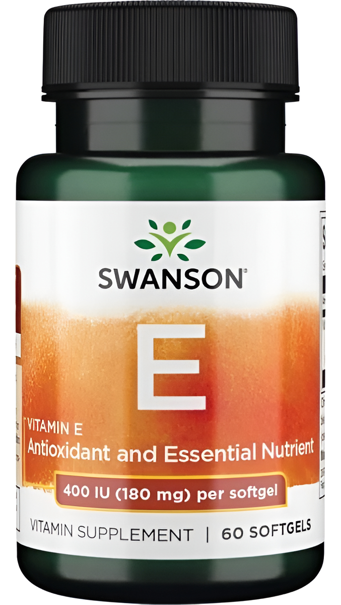 Vitamina E Antioxidante 400 Iu 180 Mg 60 Softgels De Swanson