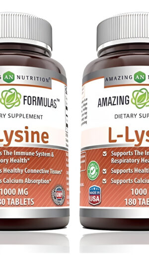 L-lisina Pack 2 Amazing Formula