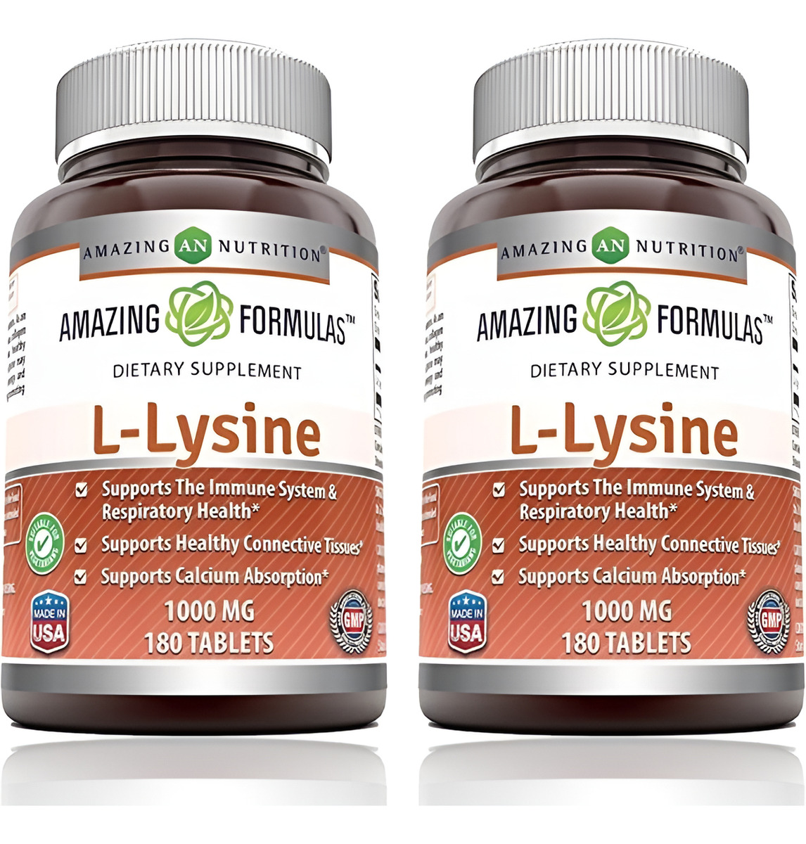 L-lisina Pack 2 Amazing Formula