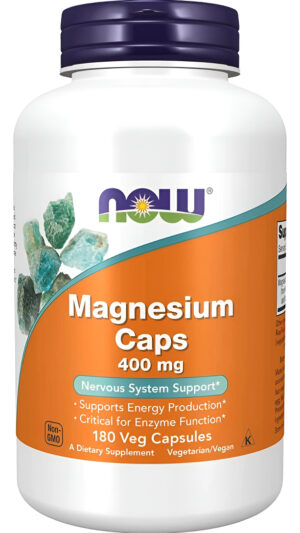 Magnesio 180 Caps 400 Mg Now