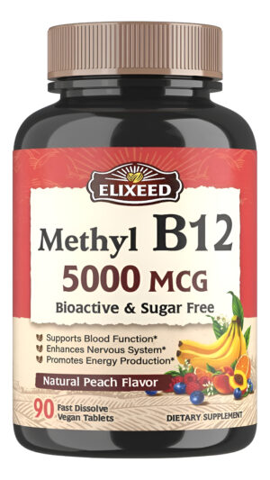 Vitamina B12 5000mcg Elixeed