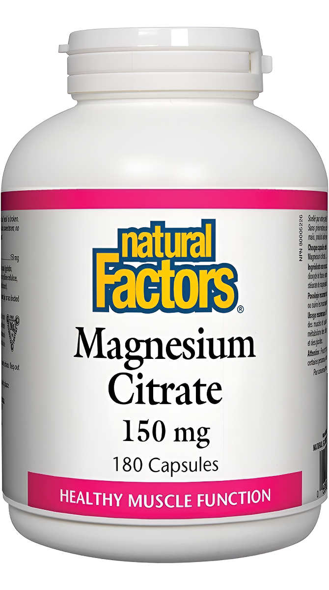Citrato De Magnesio 150mg Natur