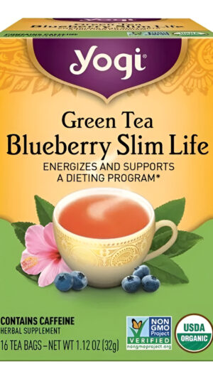 Té Verde Arándano Slim Life Energiza Y Ayuda A Bajar De Peso