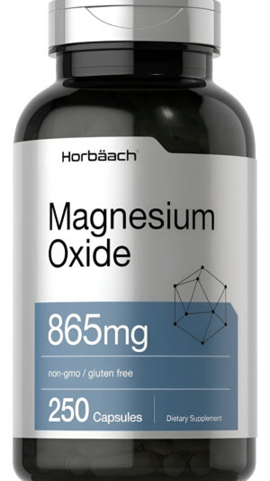 Oxido De Magnesio 500mg Horbaa