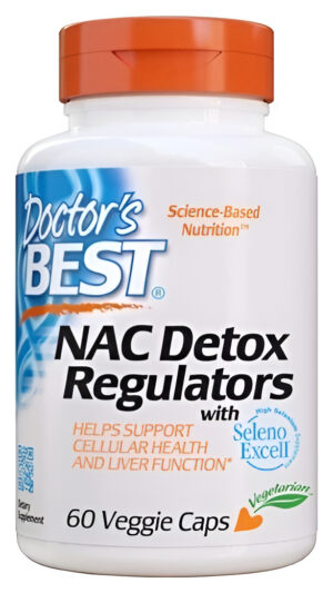 N- Acetylcisteina Nac 600mg 60cap Veggie + Selenio Molibdeno