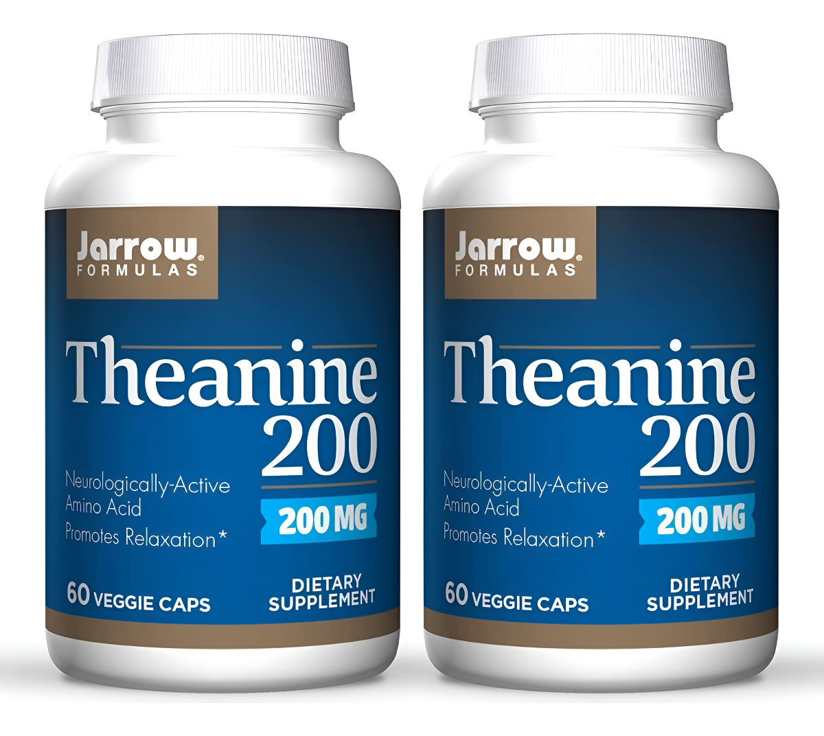Teanina 200mg Pack De 2 Jarrow