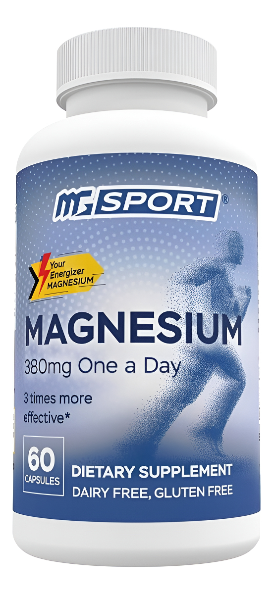 Magnesio 380 Mg - 60 Capsulas