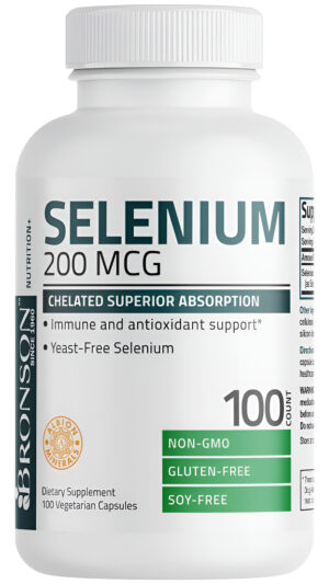Selenio 200 Mcg  100 Capsulas