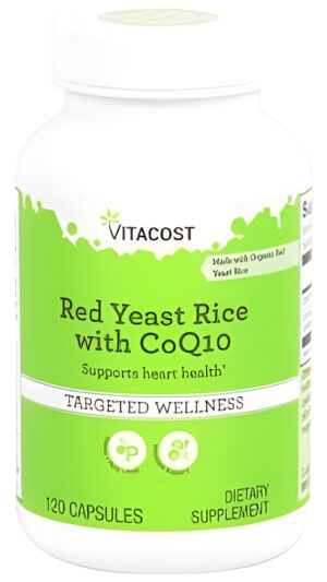 Red Yeast Rice With Coq10  120 Capsules