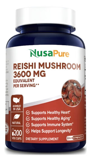 Hongo Reishi 3600 Mg - 200 Uds
