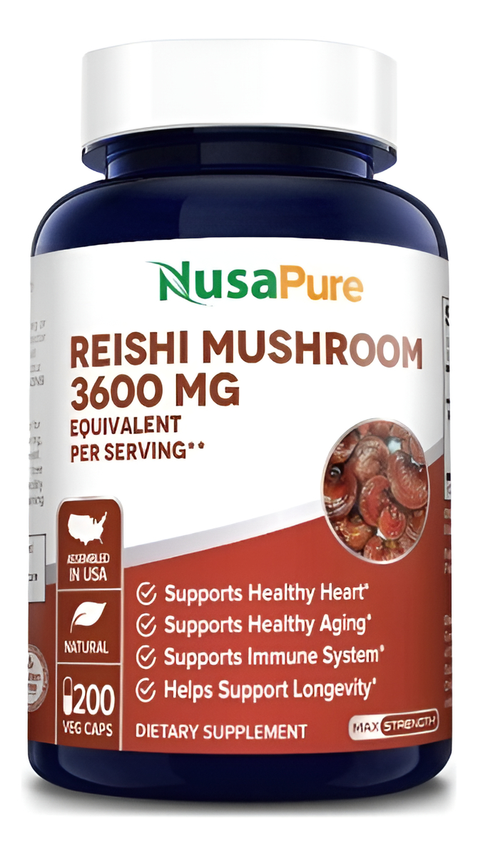 Hongo Reishi 3600 Mg - 200 Uds