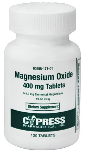 Magnesio Oxido 120 Tab Cypress