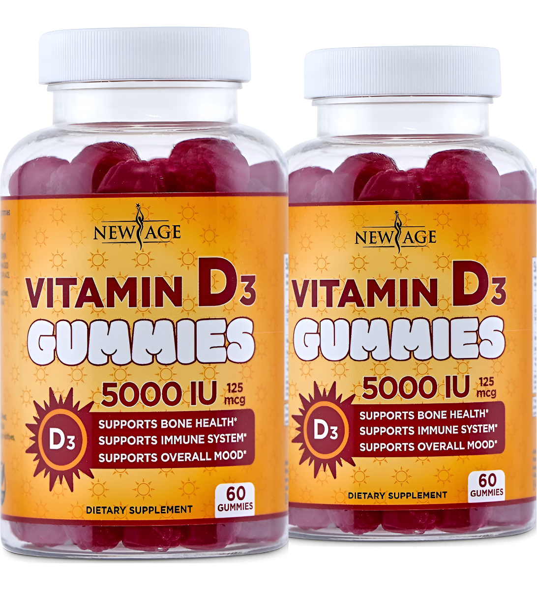 Vitamina D3 5000iu 60gum New Ag