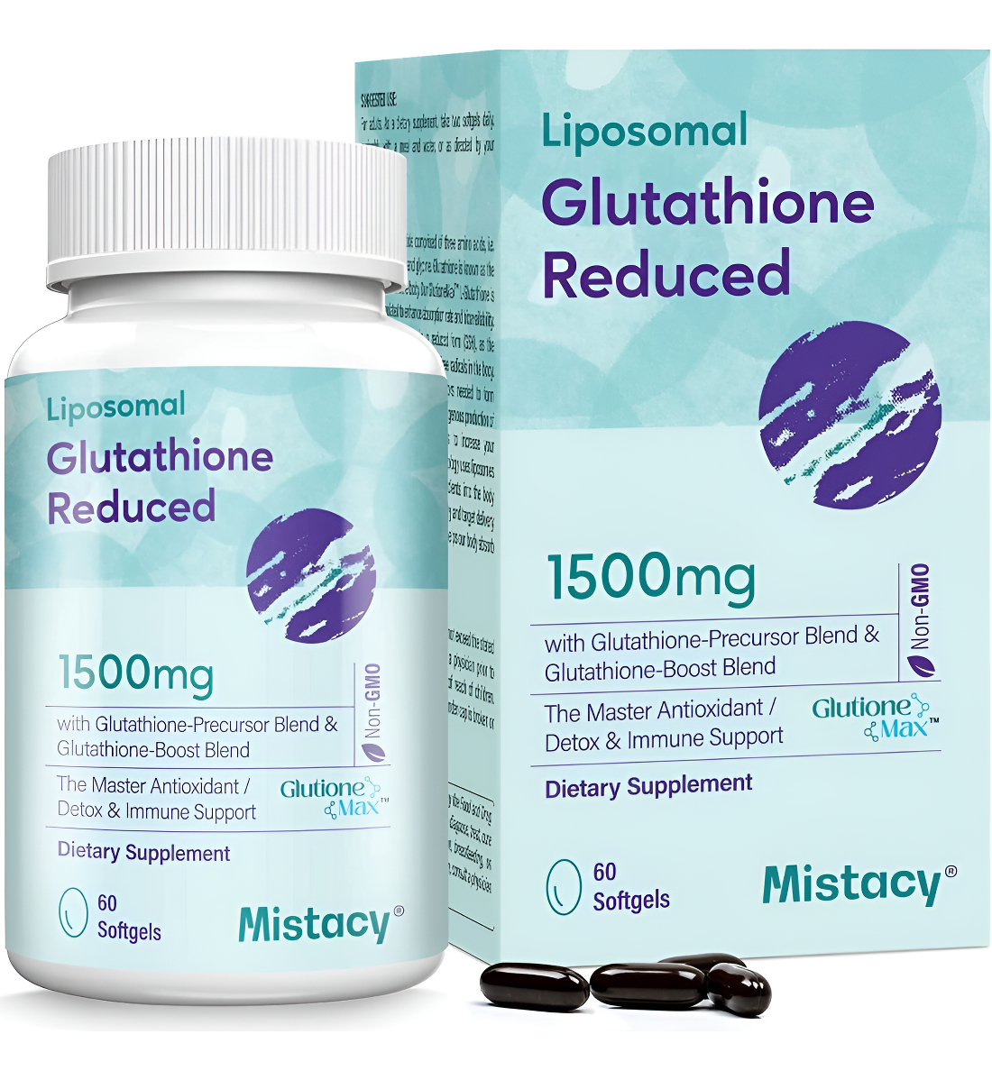 Glutation 1500mg 60caps Misstay