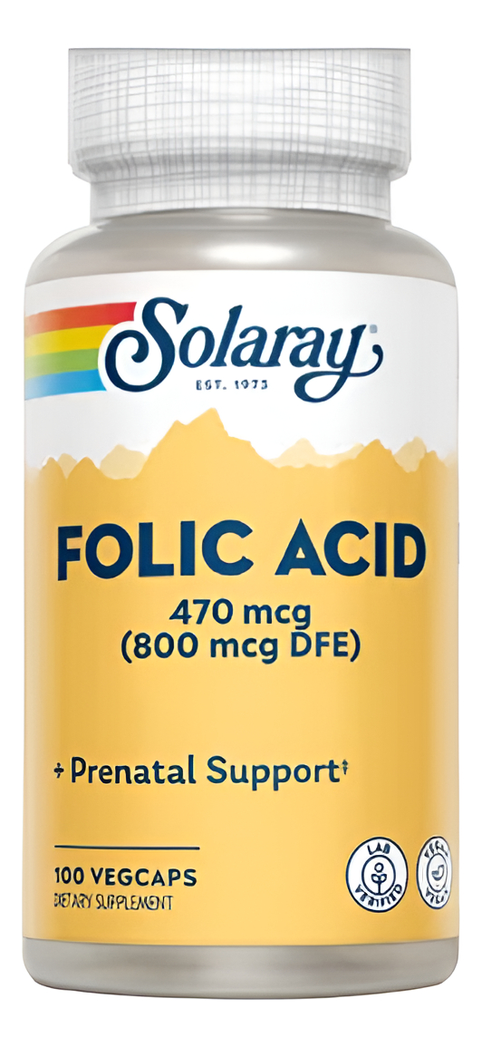 Acido Fólico Dfe 470mcg 100cap