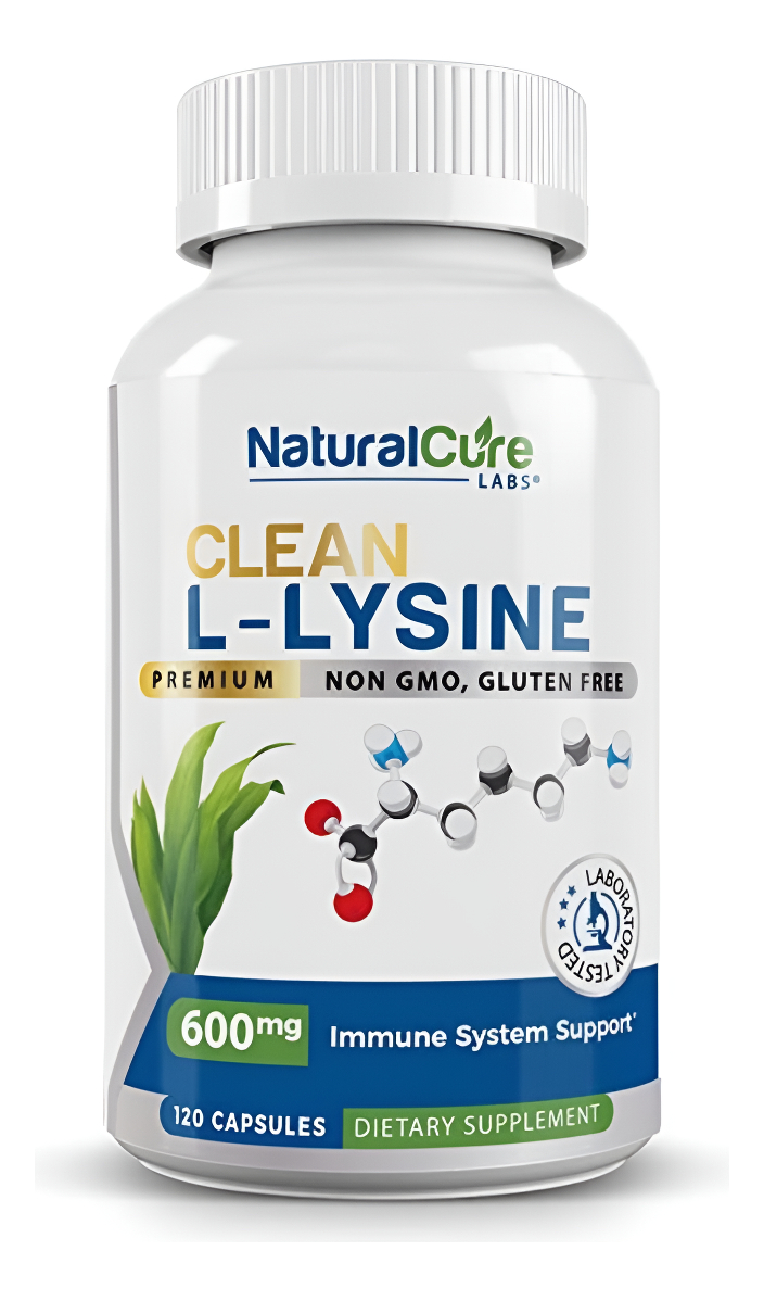 L-lisina 600mg Natural Cure Lab