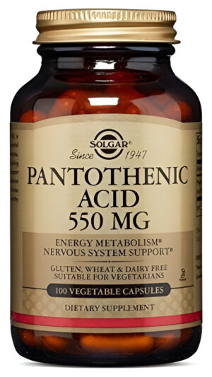 Solgar Pantothenic Acid 550 Mg - 1